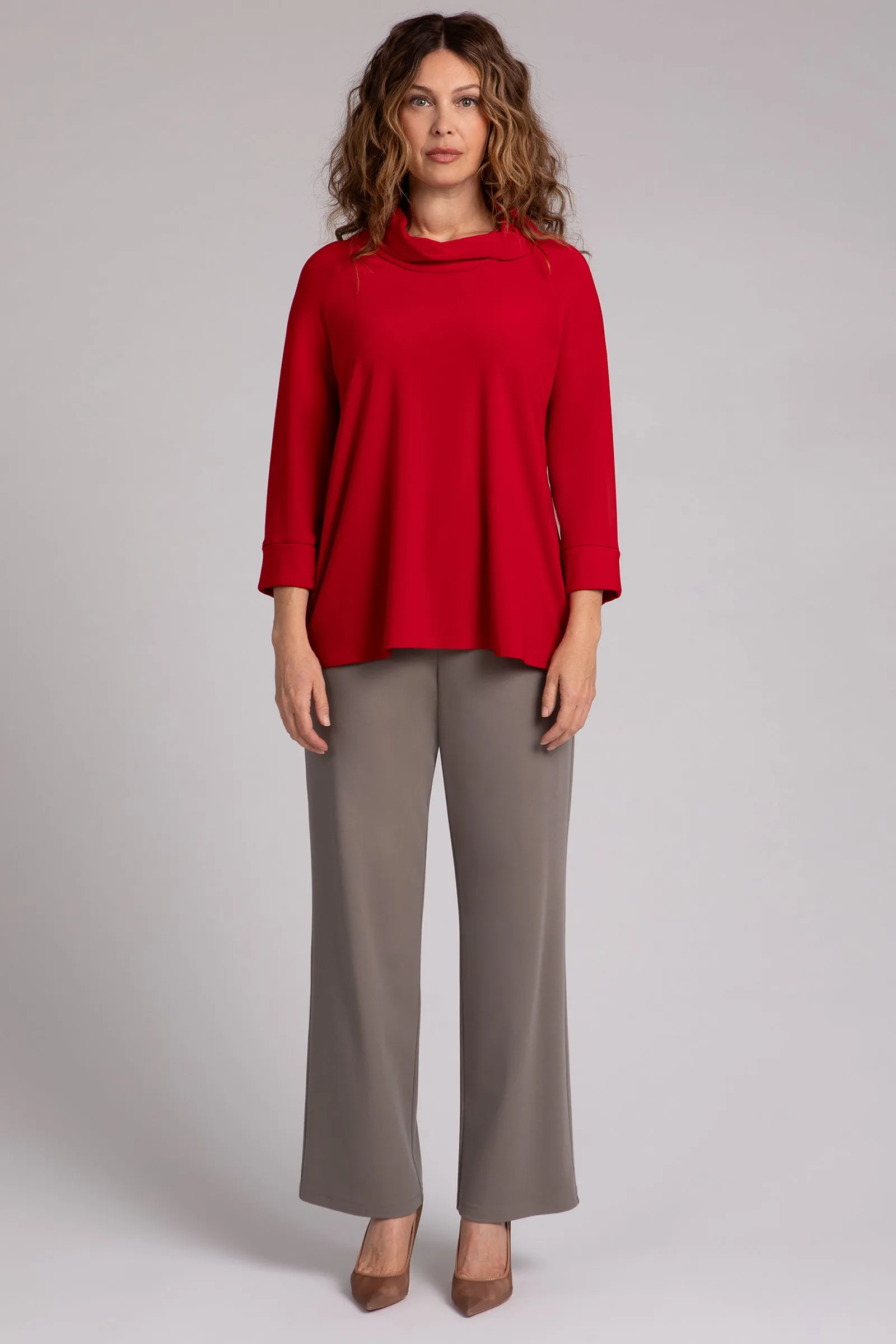 Wide Cuff Raglan Sleeve Top