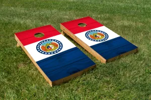 Wood Grain Missouri State Flag