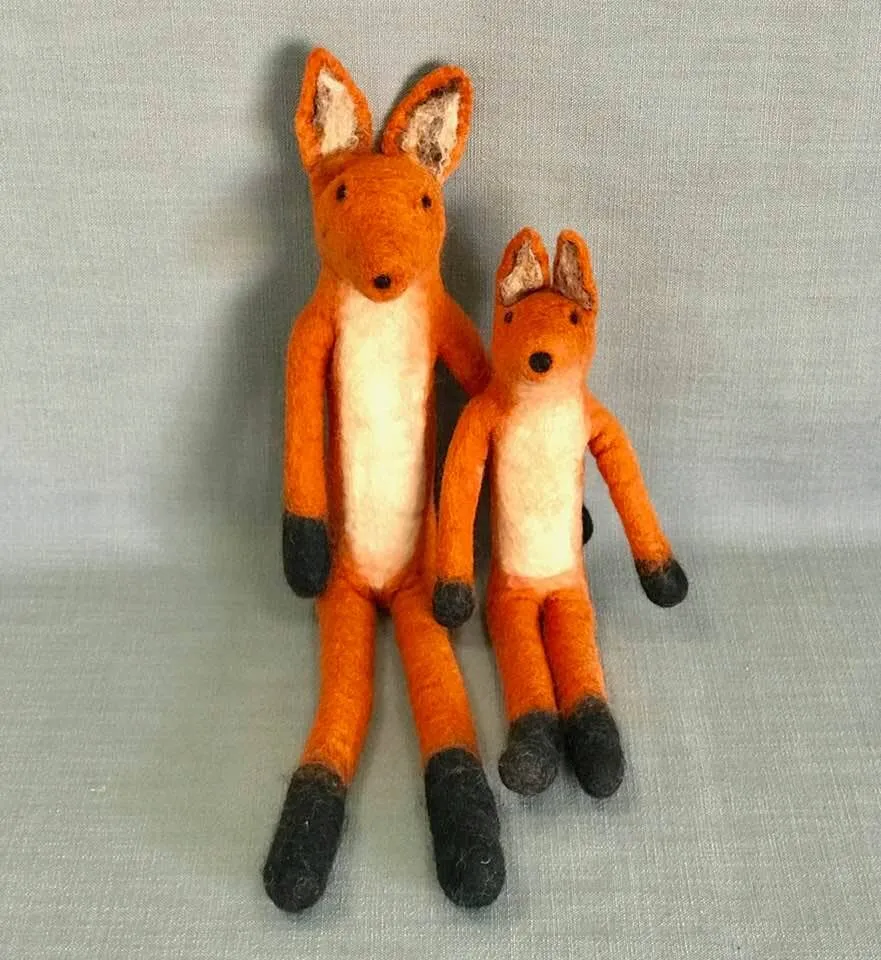 Wool Felt Fox