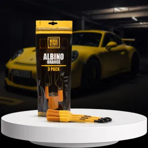 Work Stuff Detailing Brush Albino Orange 3 Pack