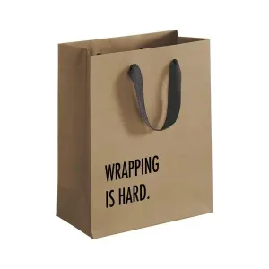 Wrapping Is Hard Gift Bag