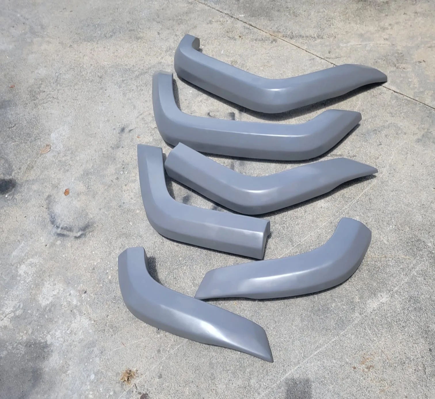 X-Max Fiberglass Fender Flares Fits 84-01 Jeep Cherokee Xj 4 Door