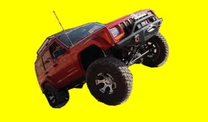 X-Max Fiberglass Fender Flares Fits 84-01 Jeep Cherokee Xj 4 Door