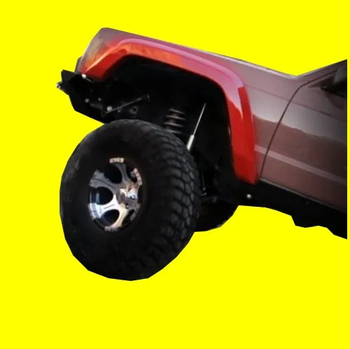 X-Max Fiberglass Fender Flares Fits 84-01 Jeep Cherokee Xj 4 Door