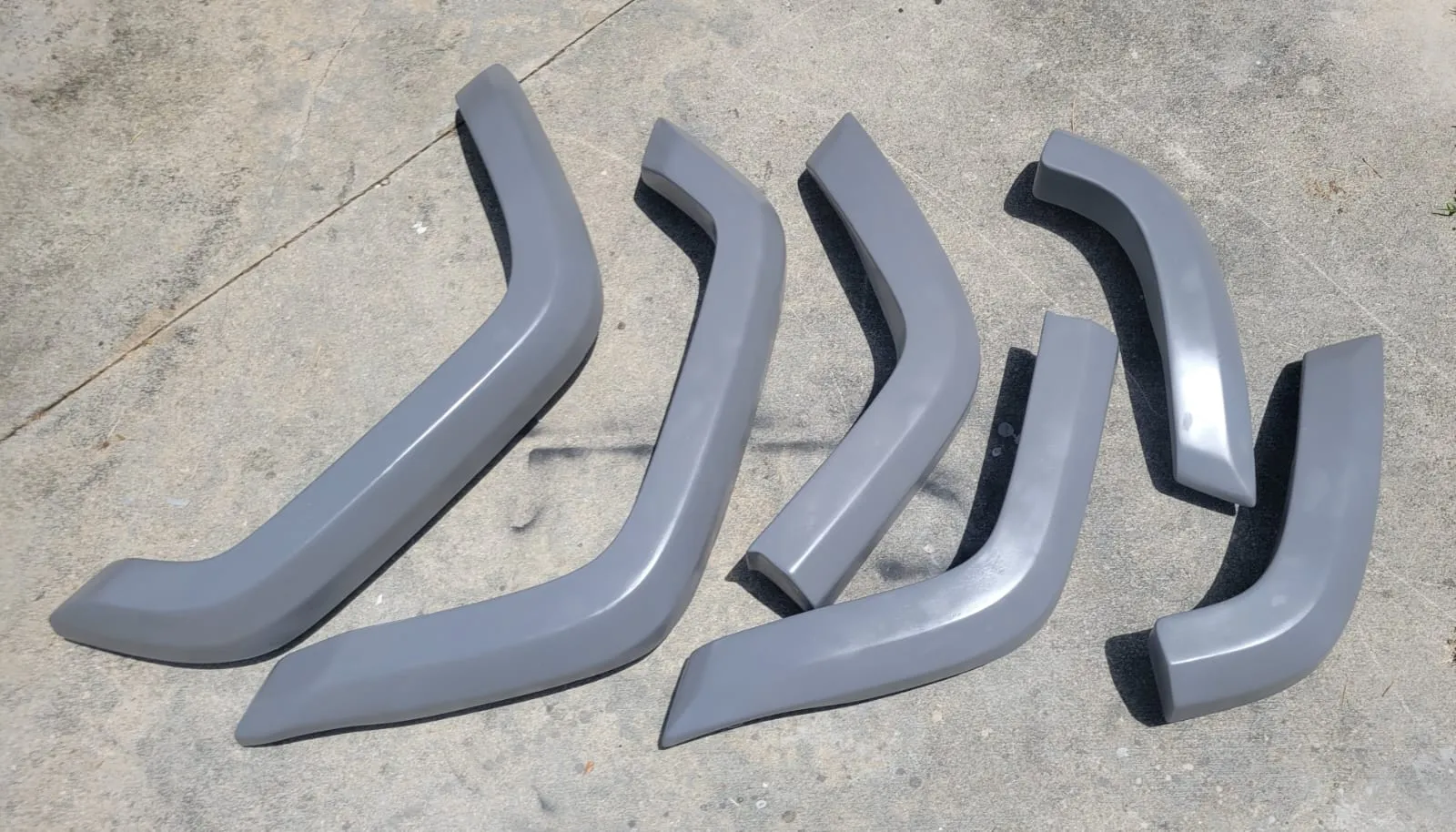 X-Max Fiberglass Fender Flares Fits 84-01 Jeep Cherokee Xj 4 Door
