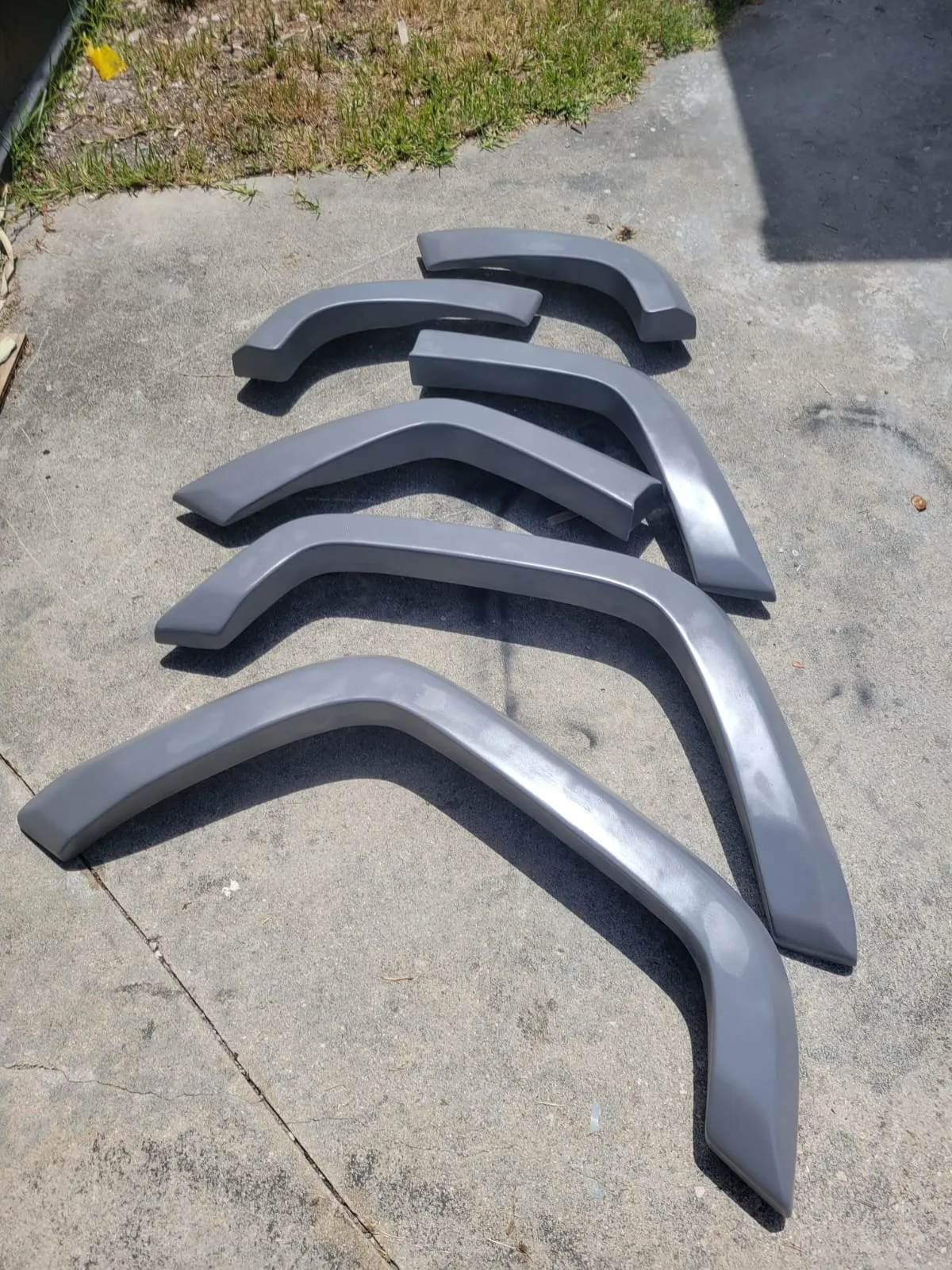 X-Max Fiberglass Fender Flares Fits 84-01 Jeep Cherokee Xj 4 Door