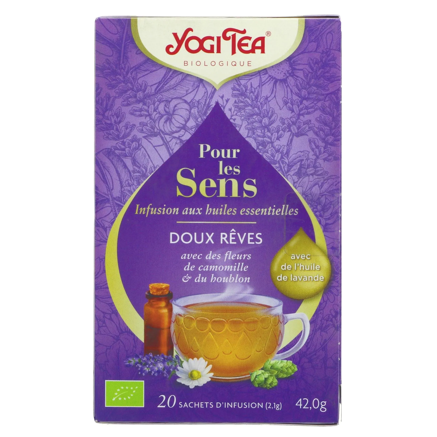 Yogi Tea | Good Night - Hops, Lavender Oil, Chamomile | 17 bags