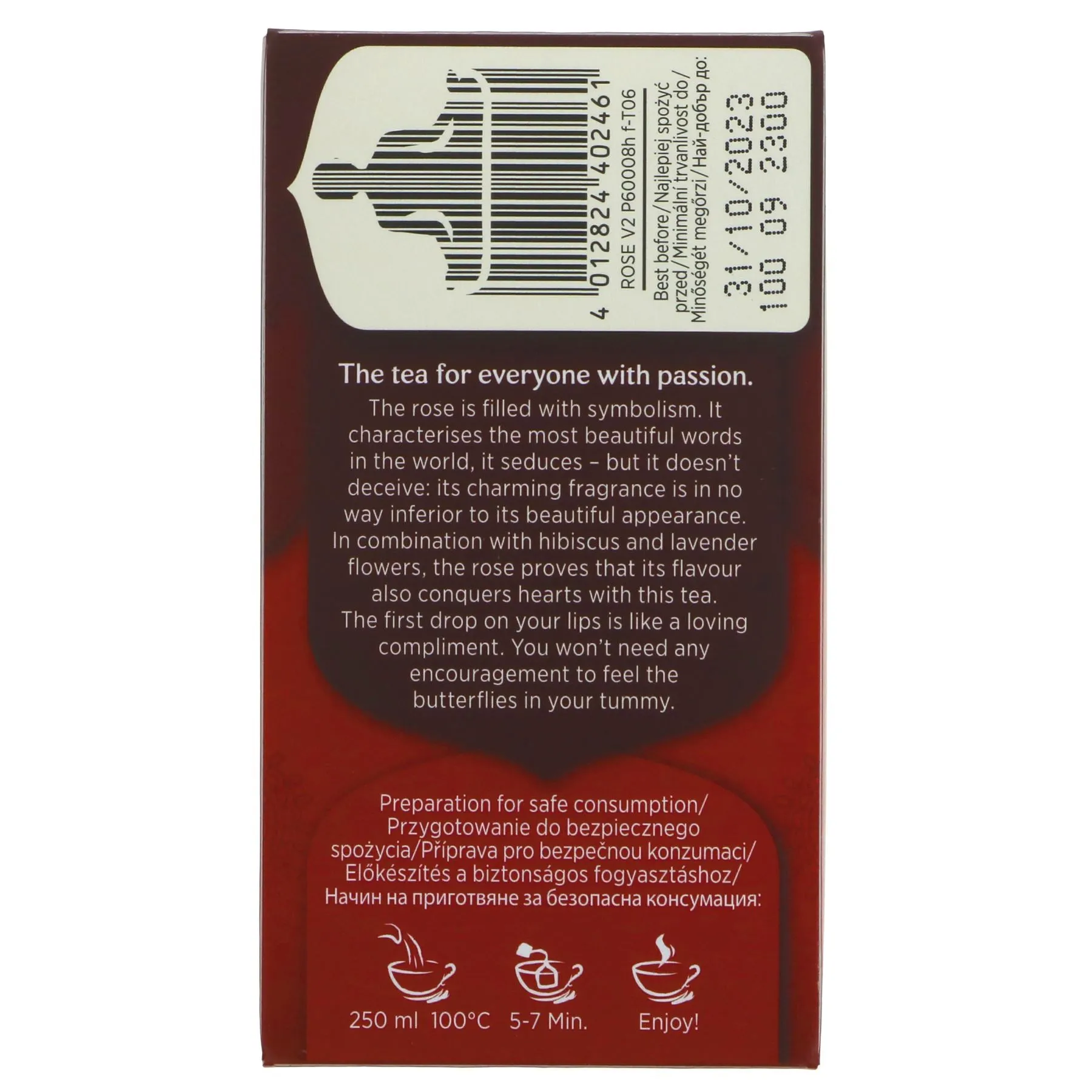 Yogi Tea | Rose - Rose, Hibiscus, Lavender | 17 bags