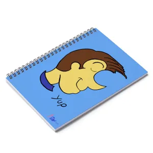 Yup Spiral light blue Notebook - Ruled Line