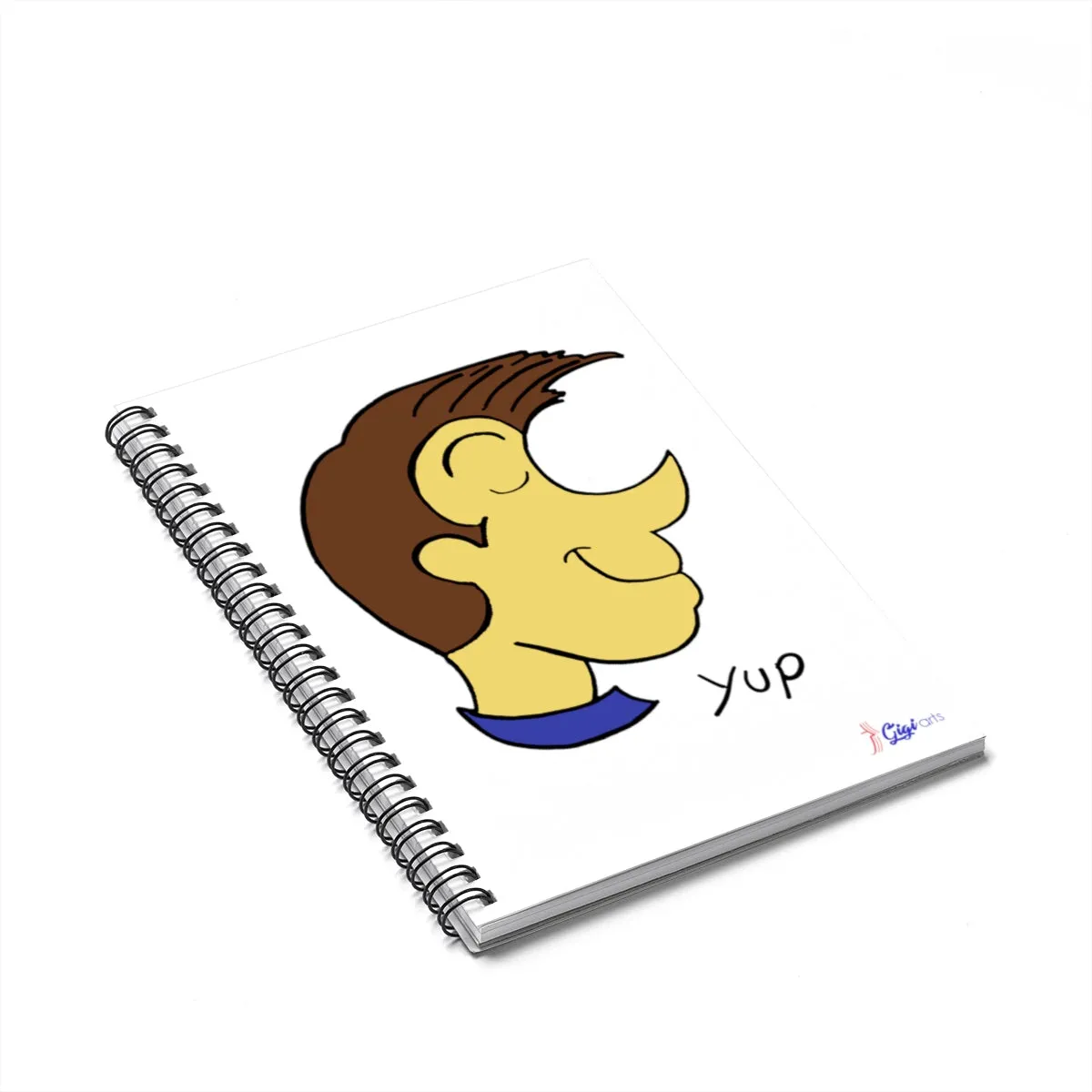Yup Spiral Notebook - Ruled Line