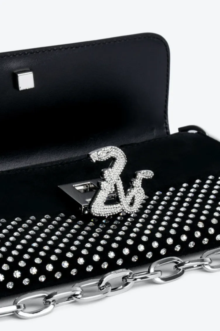 Zadig & Voltaire ZV Initiale Le Long Unchained - Black/Silver