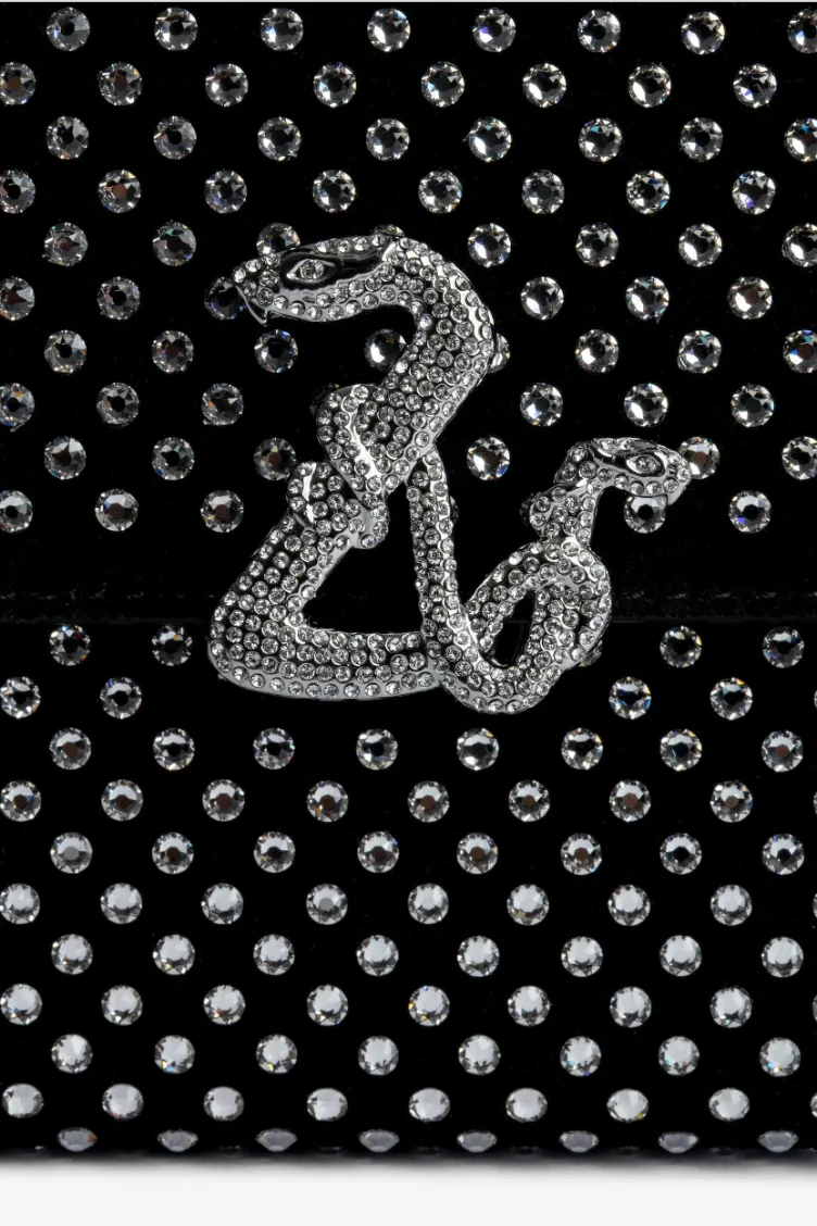 Zadig & Voltaire ZV Initiale Le Long Unchained - Black/Silver